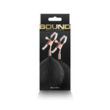 Bound Nipple Clamps F1 Black