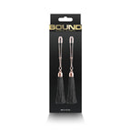 Bound Nipple Clamps T1 Black