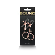 Bound Nipple Clamps C2 Rose Gold