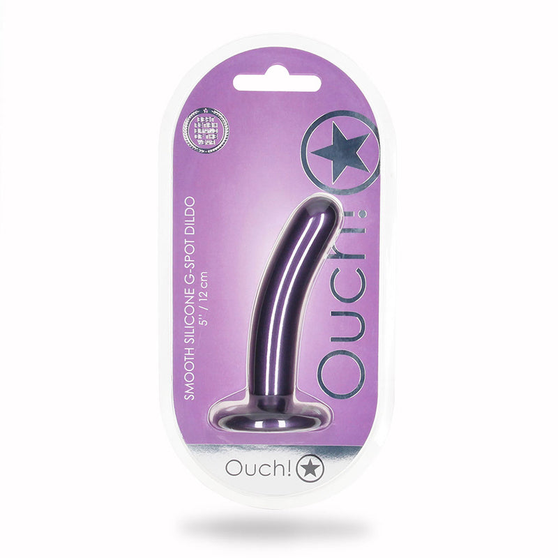Shots Ouch Smooth Sili 5in GSpot MetPur