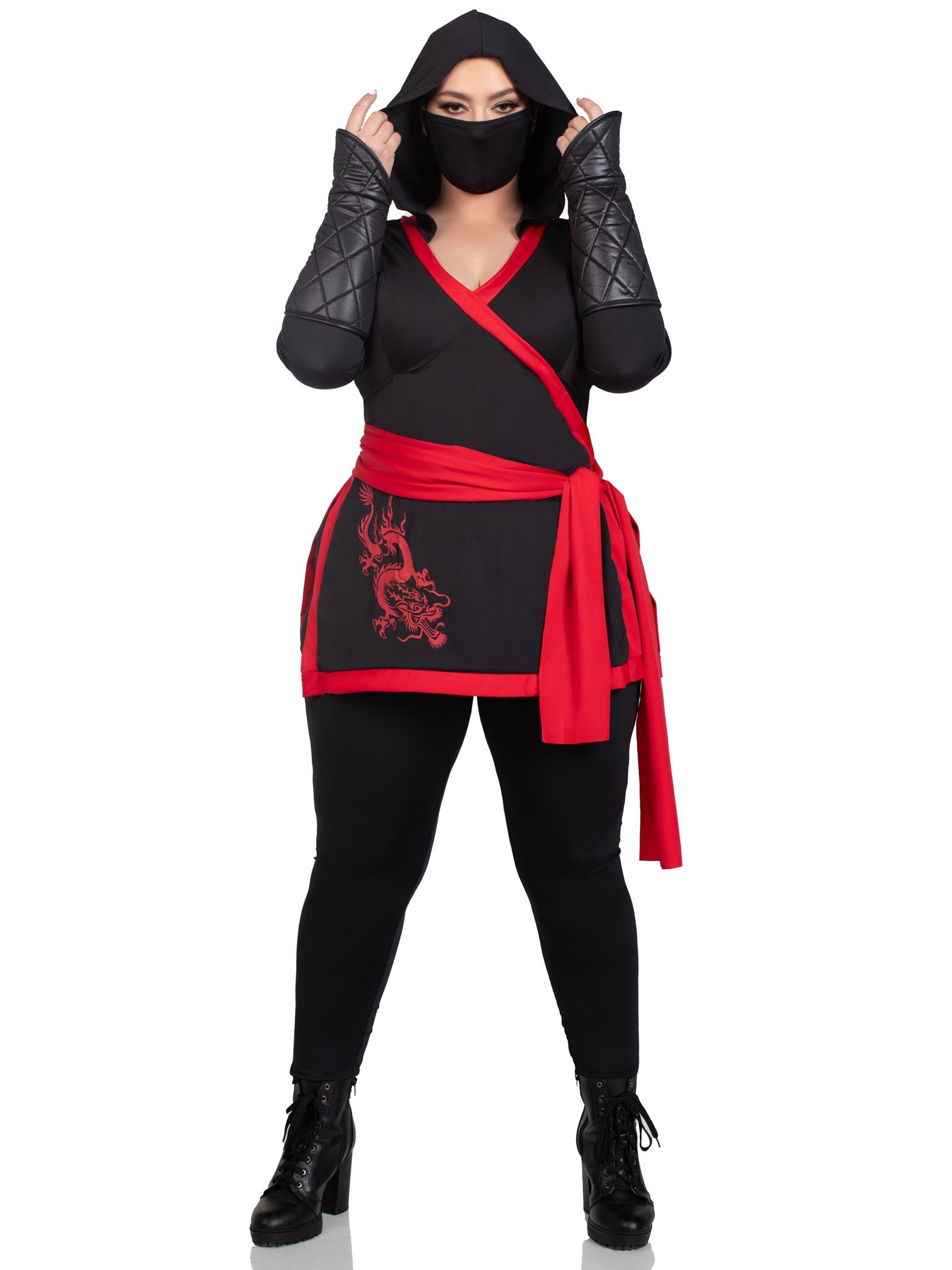 4PC.Ninja Assassin,hooded cros