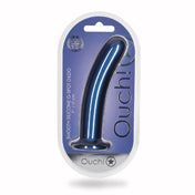 Shots Ouch Smooth Sili 7In Gspot Metblu