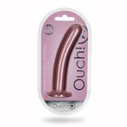 Shots Ouch Smooth Sili 7in GSpot RGold