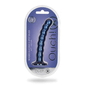 Shots Ouch Beaded Sili 65In Gspot Mblu