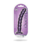 Shots Ouch Beaded Sili 8In Gspot Metpur