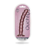 Shots Ouch Beaded Sili 8In Gspot Rgold