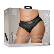Shots Ouch Vibr Strapon Hcbrief Xl2Xl Bk
