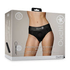 Shots Ouch Vibr Strapon Hcbrief Xss Blk