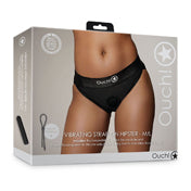 Shots Ouch Vibr Strapon Hipster Ml Blk