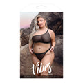 FL Vibes Bad Bitch BralettePanty Blk QS
