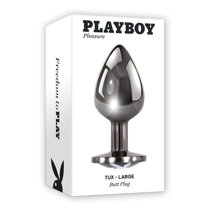 PB Tux Large Metal Anal Plug Hemati