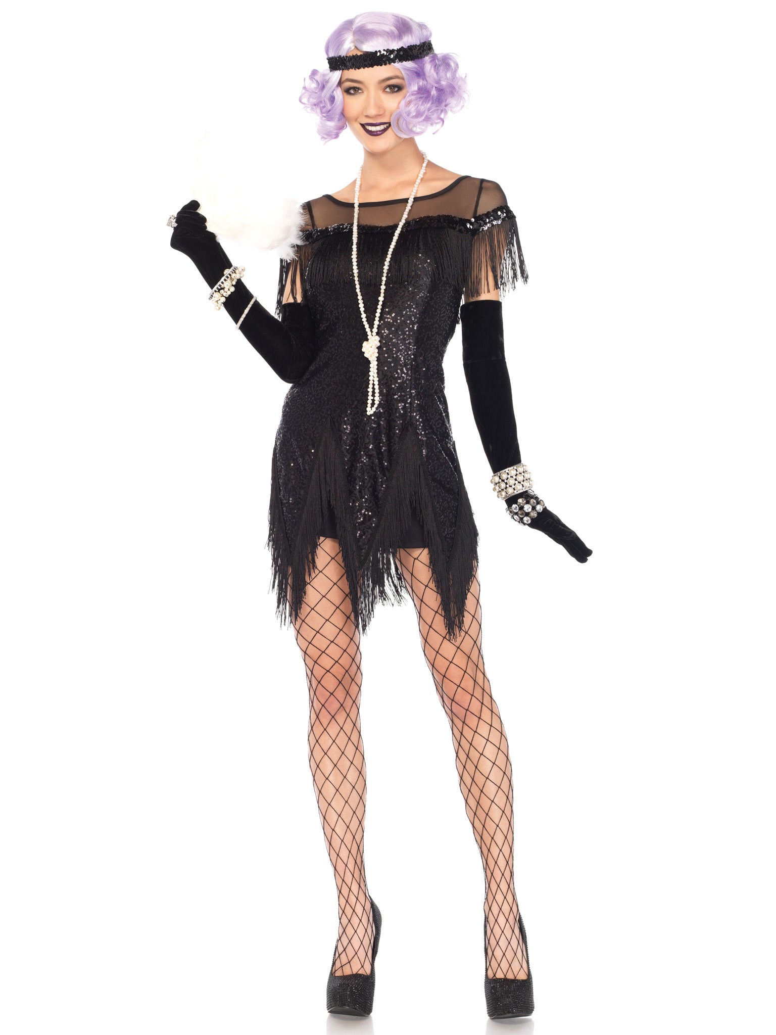 2PC.Roaring 20s Trixie,sequin