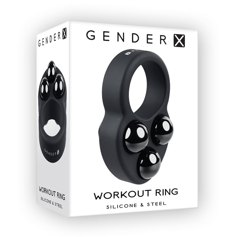 Gx Workout Weight Train Ring Si Bk