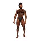 MP Rude Awakening Strap Thong Black LXL