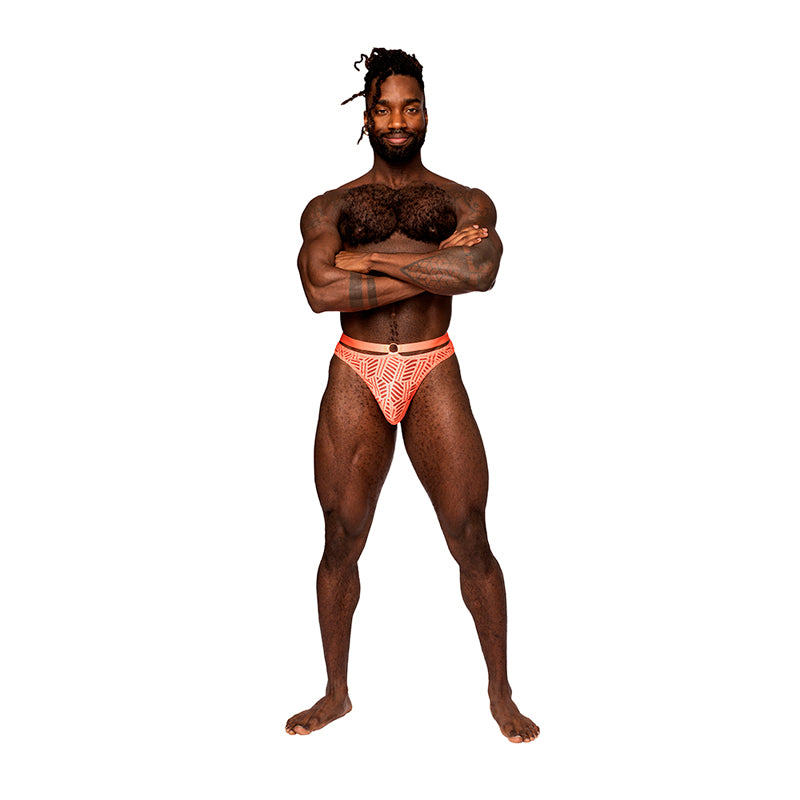 MP Rude Awakening Strap Thong Oran LXL