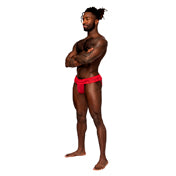 Mp Sassy Lace Skirt Jock Red Sm