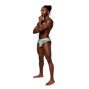 MP Sheer Prints Sheer Thong Flam SM