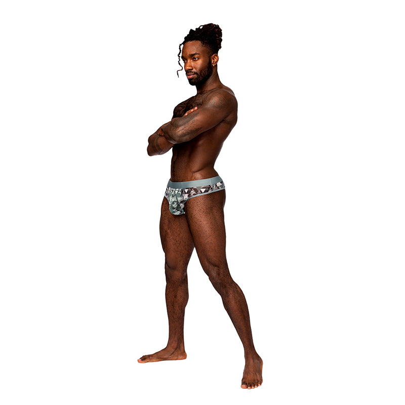 MP Sheer Prints Sheer Thong Optical LXL
