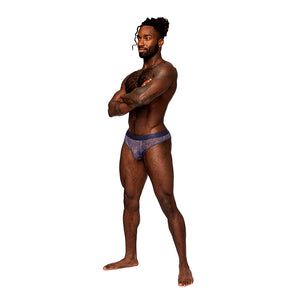 MP Sheer Prints Sheer Thong Spatter SM