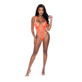 Ms Rude Awakening Strappy Teddy Oran Lxl
