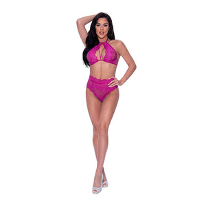 MS Berrylicious HaltrLaceUpPnty Ras LXL