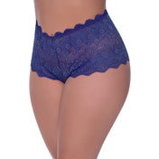Ms Berrylicious Splitlaceboyshrt Blu Qs