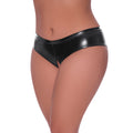 Ms Hard Candy Lowrsesplitboyshrt Blk Qs