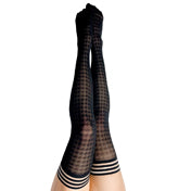 Kixies Meaghan Houndstooth Size B