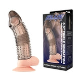 Blue Line 65In Triple Sens Penis Sleeve