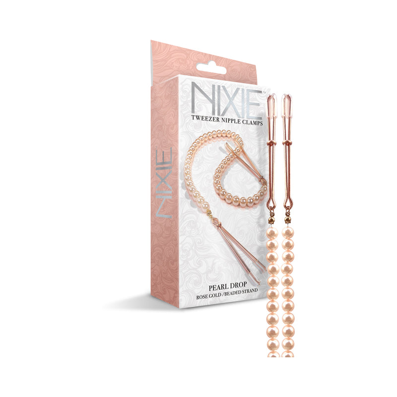 Nixie Adjust Tweezer Clips WPearl RoGo