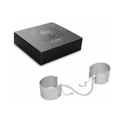 Desir Metallique Mesh Handcuffs Silver