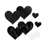 Nippies Basic Black Hearts Pasty Size B