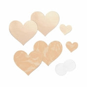 Nippies Basic Creme Hearts Pasty Size B