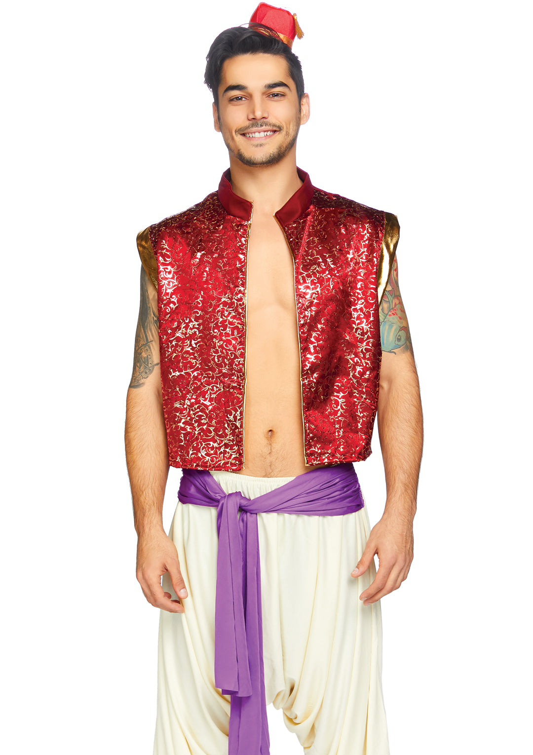 Leg Avenue 3 PC Desert Prince, includes o Multicolor Color