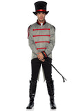 Military jacket with tails.