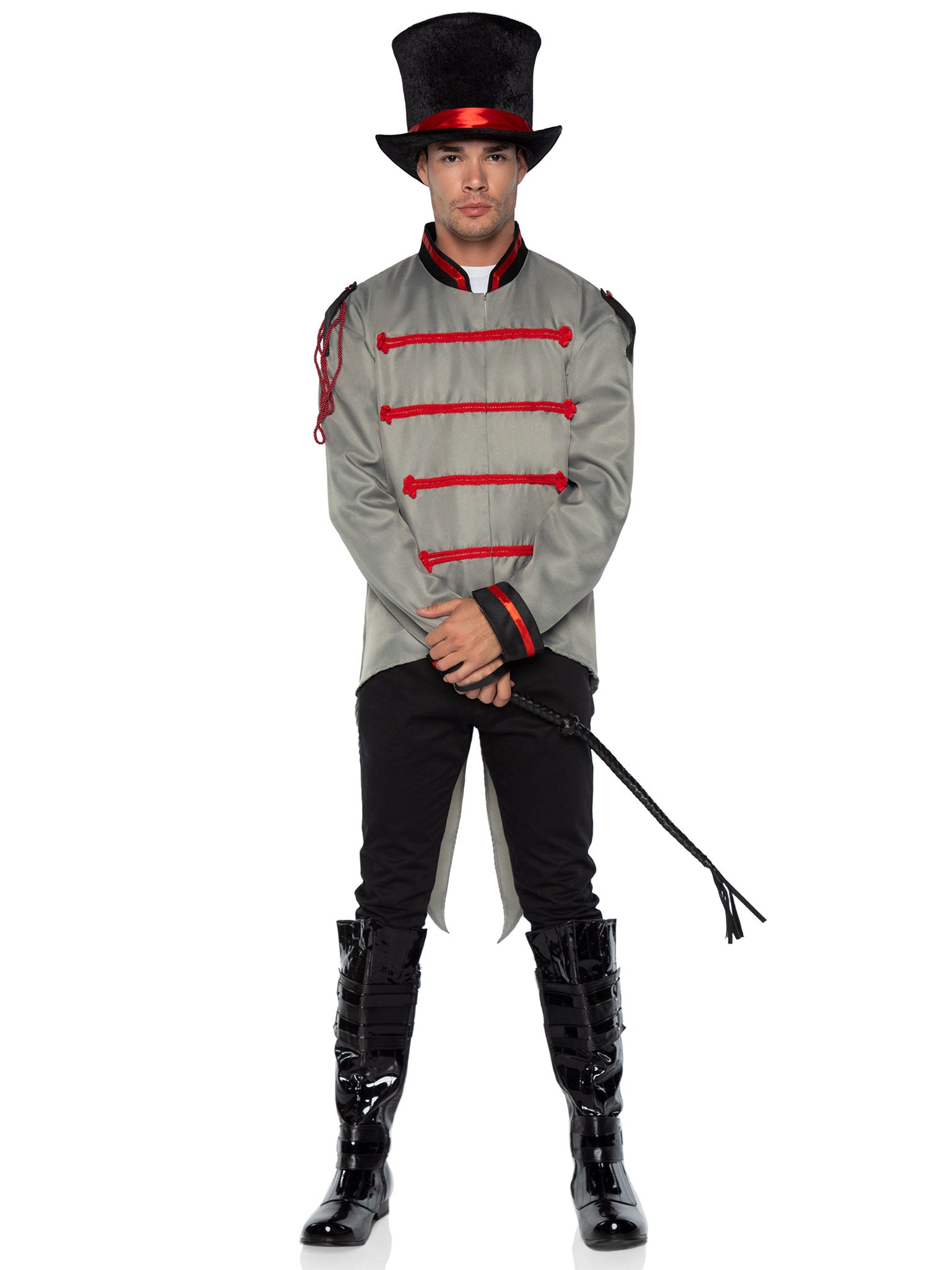 Military jacket with tails.
