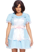Leg Avenue 2 PC Creepy Sibling, includes Blue/White Color