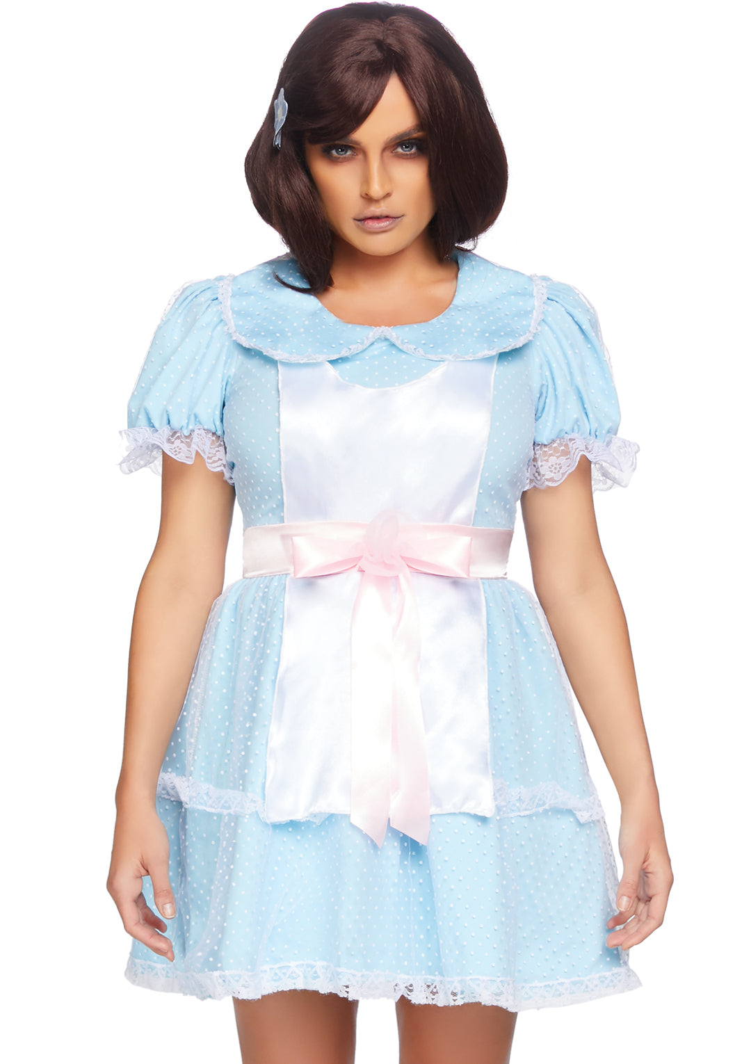 Leg Avenue 2 PC Creepy Sibling, includes Blue/White Color