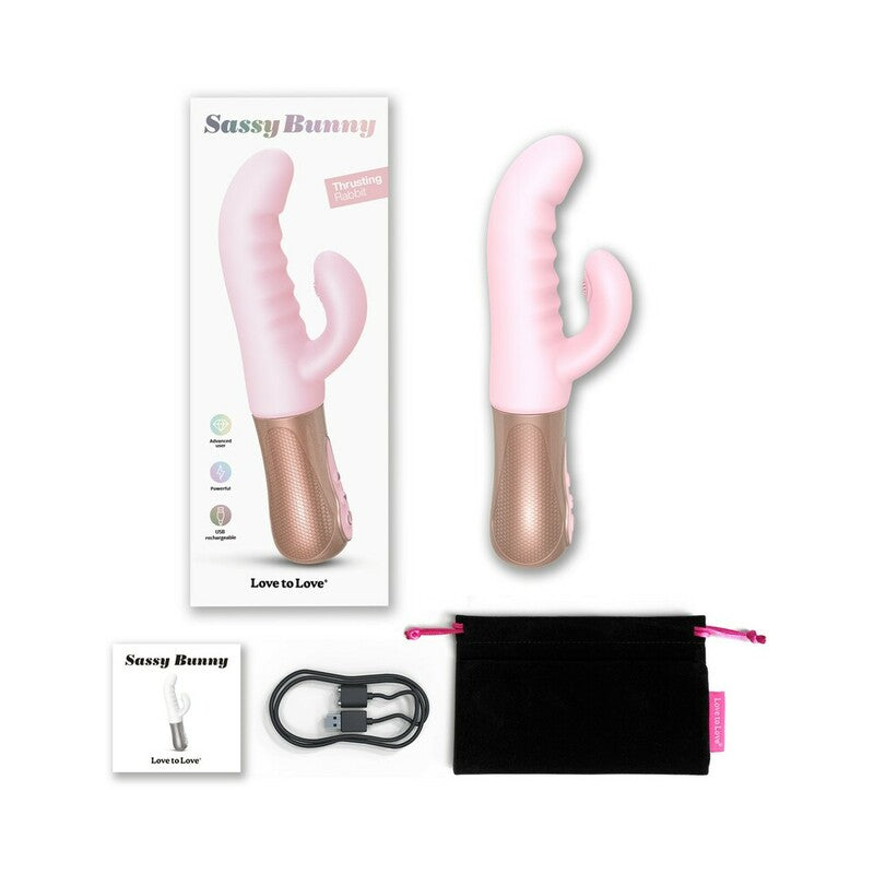 Love To Love Sassy Bunny Baby Pink