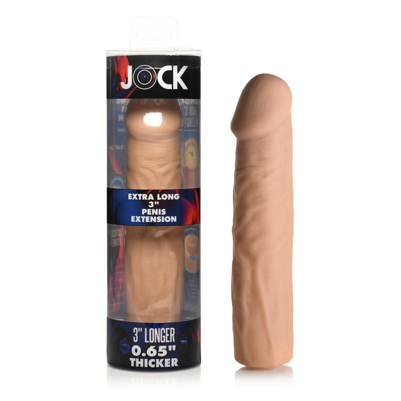 Jock Extra Long Penis Extension 3In Ligh