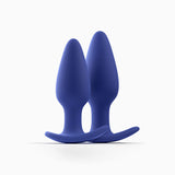 Biird Regii 2Piece Anal Plug Set Blue