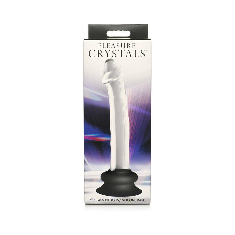 Pleasure Glass Dildo WSil Base 7