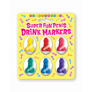 Super Fun Cocktail Markers 6Pc Set