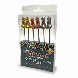 Glitterati Hor Doeuvres Picks 6pc Set