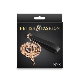 FetishFashion Nyx Leash Black