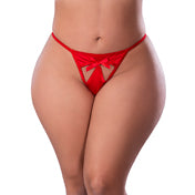 Ms Holidaze Pull Open Gstring Red Q