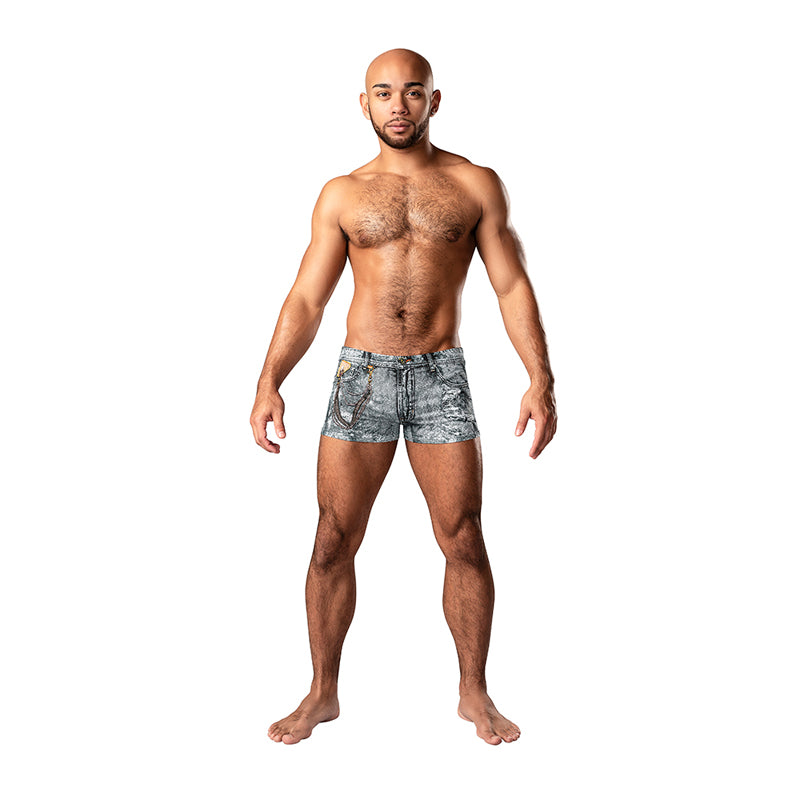 MP Dirty Denim Pouch Short Denim L