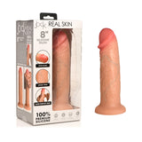 Jock Real Skin Silicone Dildo 8In Light