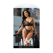 Fl Vibes Baddie Longlinebralet&Panty Lxl
