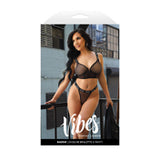 Fl Vibes Baddie Longlinebralet&Panty Lxl